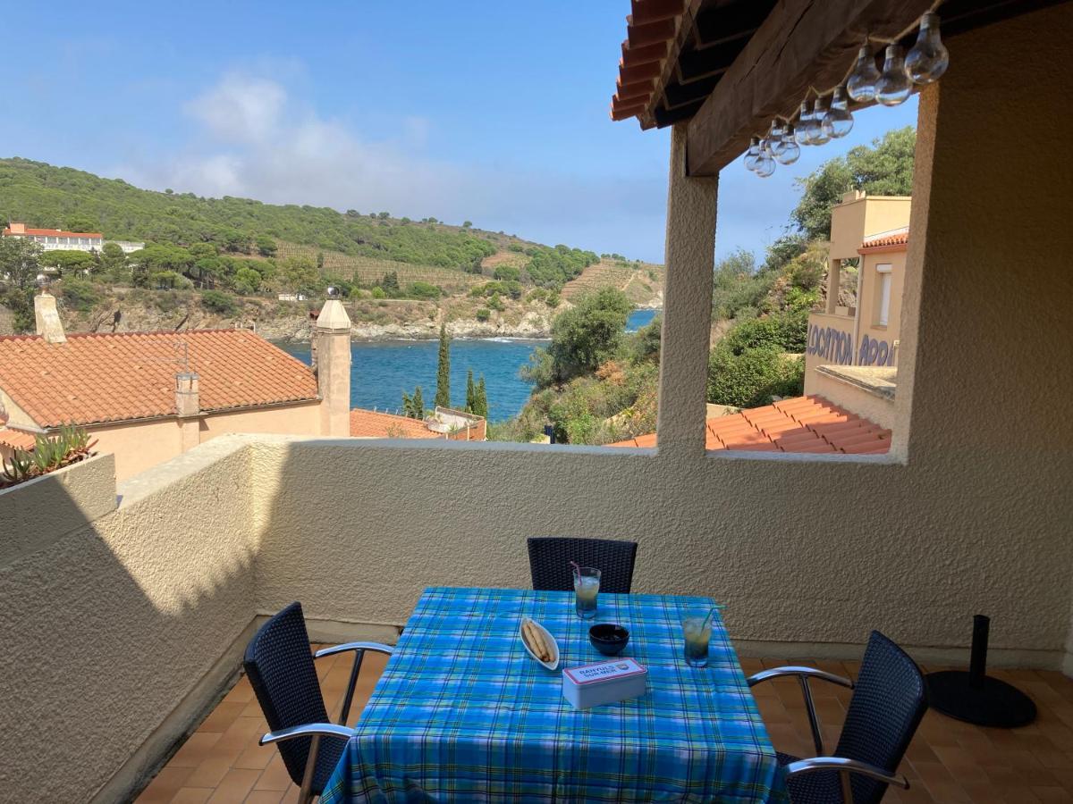 T3 Pieds Dans L'Eau Clim Wifi Terrasse Vue Mer Banyuls-sur-Mer Bagian luar foto